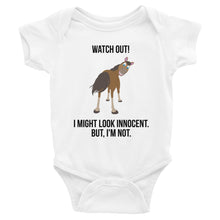 Load image into Gallery viewer, Not Innocent Infant Bodysuit