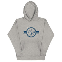Load image into Gallery viewer, Blue AAH Logo Unisex Hoodie