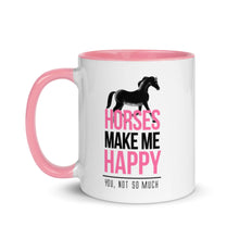 Load image into Gallery viewer, Happy Horses Pink Mug