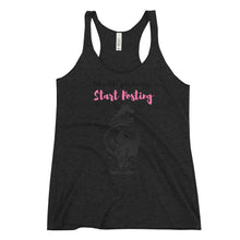 Load image into Gallery viewer, Start Posting! Women's Racerback Tank