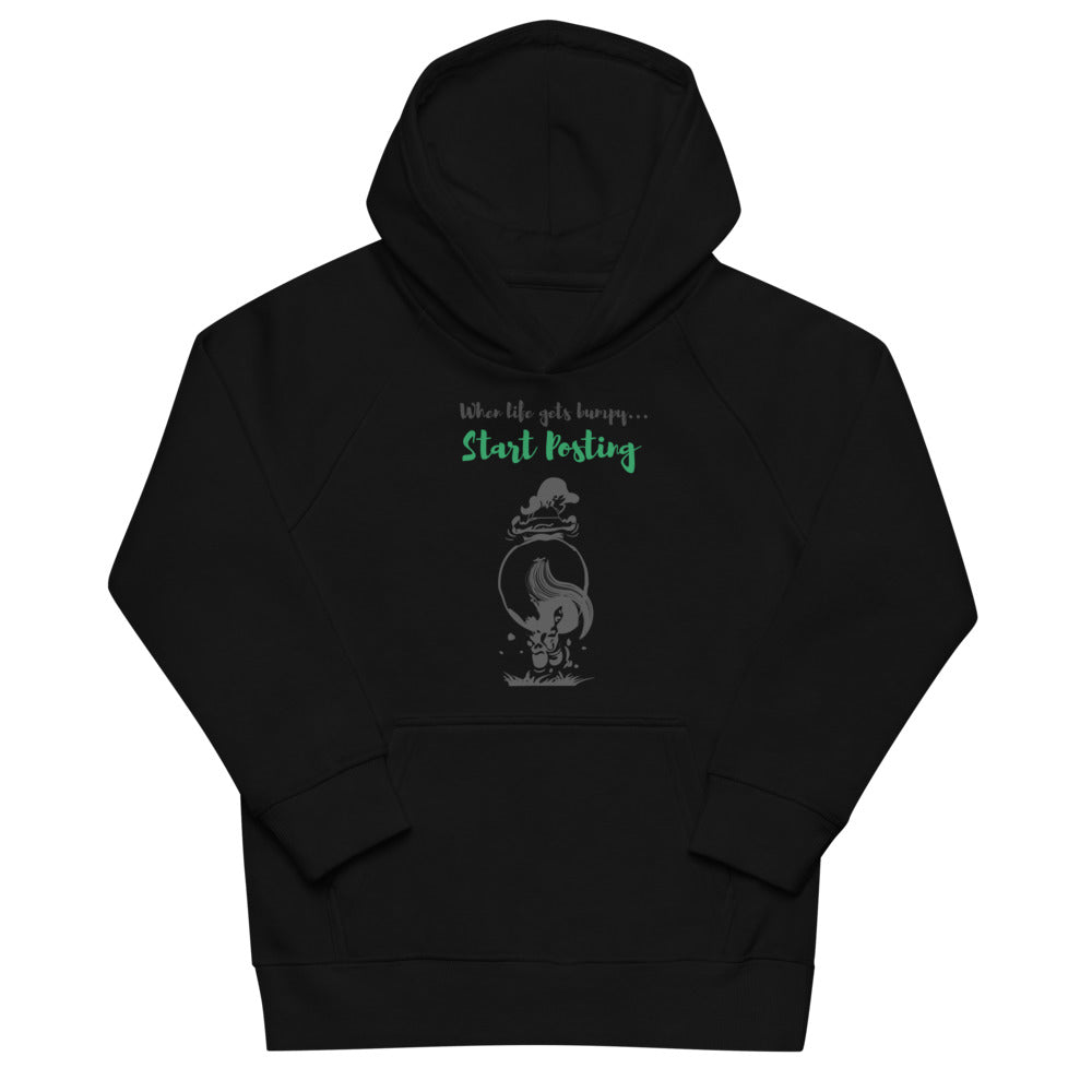 Start Posting! Kids eco hoodie