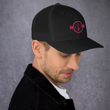 Load image into Gallery viewer, AAH Logo Pink! Trucker Cap
