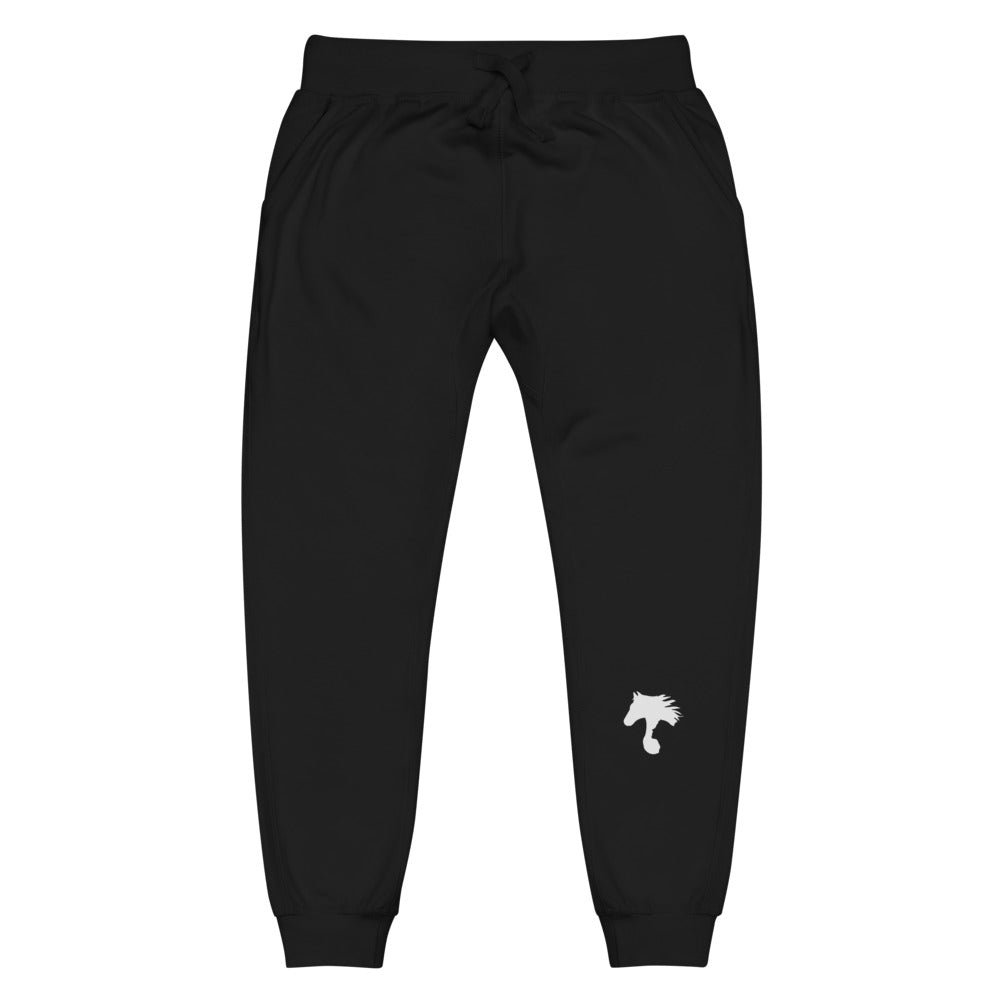 Silhouette Leg Unisex fleece sweatpants