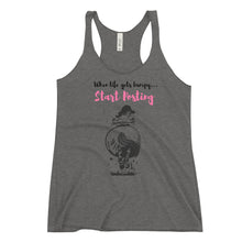 Load image into Gallery viewer, Start Posting! Women&#39;s Racerback Tank
